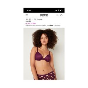 Victoria’s Secret PINK Wear Everywhere T-Shirt Bra